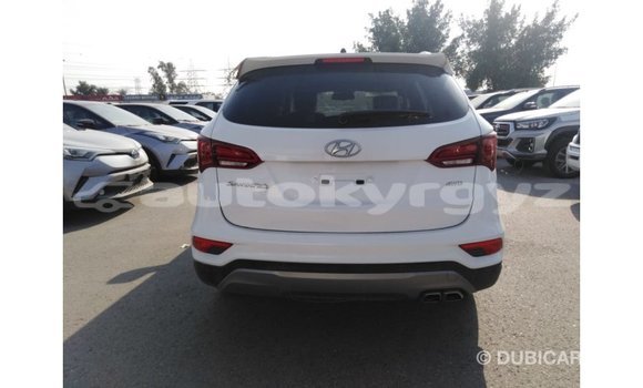Buy Import Hyundai Santa Fe White Car in Import - Dubai in Batken