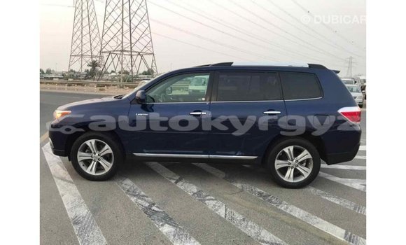 Buy Import Toyota Highlander Blue Car in Import - Dubai in Batken Buy Import Toyota Highlander Blue Car in Import - Dubai in Batken
