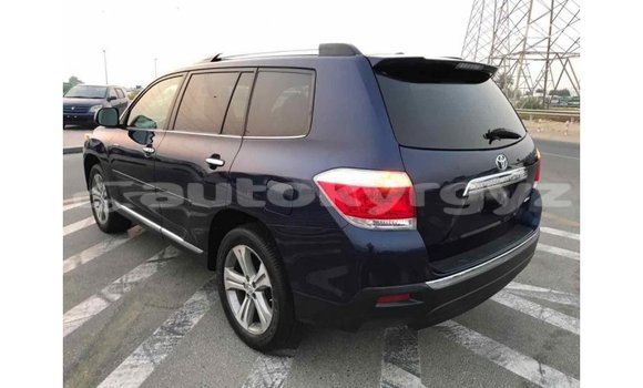 Buy Import Toyota Highlander Blue Car in Import - Dubai in Batken Buy Import Toyota Highlander Blue Car in Import - Dubai in Batken