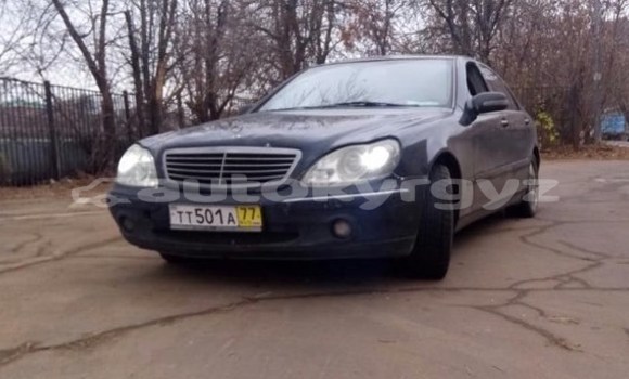 Buy Used Mercedes-Benz S-klasse Black Car in Bishkek in Bishkek