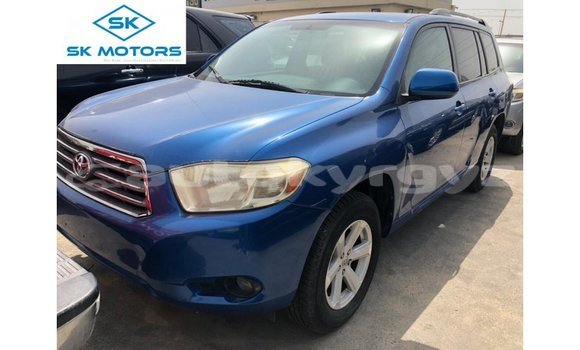 Buy Import Toyota Highlander Blue Car in Import - Dubai in Batken
