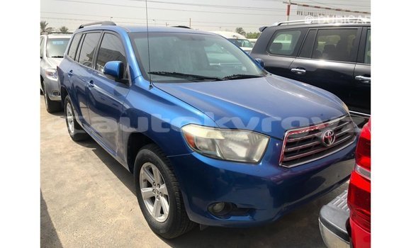 Buy Import Toyota Highlander Blue Car in Import - Dubai in Batken Buy Import Toyota Highlander Blue Car in Import - Dubai in Batken