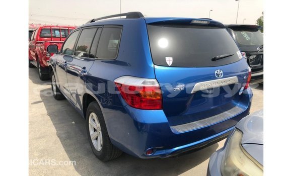 Buy Import Toyota Highlander Blue Car in Import - Dubai in Batken Buy Import Toyota Highlander Blue Car in Import - Dubai in Batken