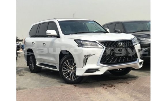 Buy Import Lexus LX White Car in Import - Dubai in Batken