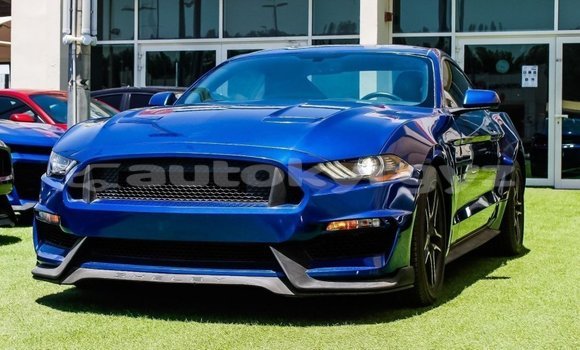 Buy Import Ford Mustang Blue Car in Import - Dubai in Batken