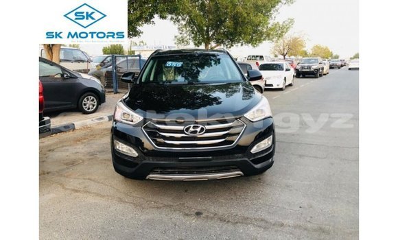 Buy Import Hyundai Santa Fe Black Car in Import - Dubai in Batken