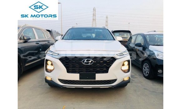 Buy Import Hyundai Santa Fe White Car in Import - Dubai in Batken