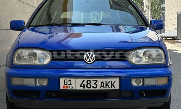 Buy Used Volkswagen Golf Blue Car in Bishkek in Bishkek