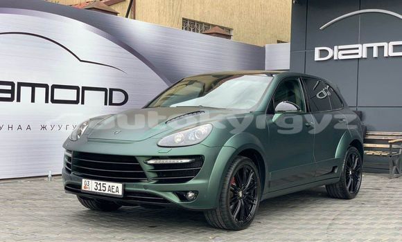 Buy Used Porsche Cayenne Green Car in Ananyevo in Issyk-Kul