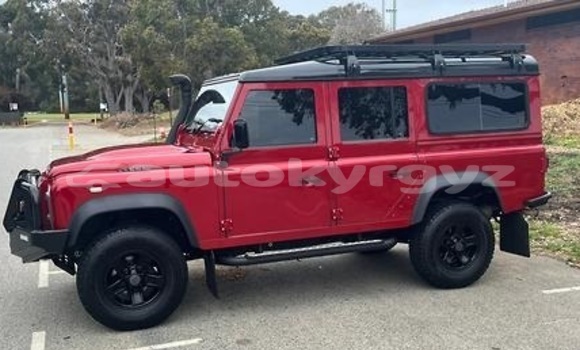 Buy Used Land Rover Defender Red Car in Barskoon in Issyk-Kul Buy Used Land Rover Defender Red Car in Barskoon in Issyk-Kul