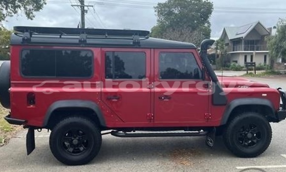 Buy Used Land Rover Defender Red Car in Barskoon in Issyk-Kul Buy Used Land Rover Defender Red Car in Barskoon in Issyk-Kul