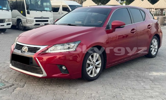 Buy Used Lexus CT Red Car in Bishkek in Bishkek Buy Used Lexus CT Red Car in Bishkek in Bishkek