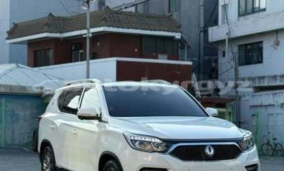 Buy Used SsangYong Korando Family White Car in Bishkek in Bishkek
