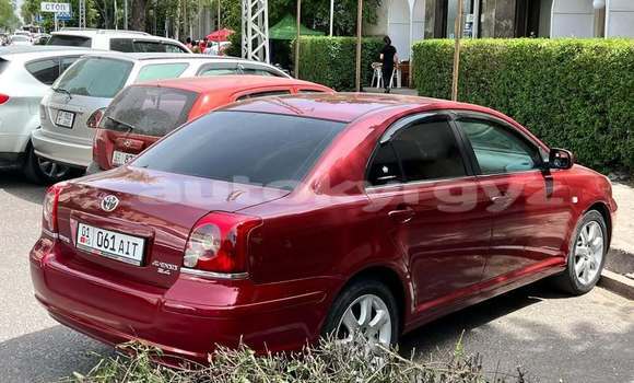 Buy Used Toyota Avensis Red Car in Bishkek in Bishkek Buy Used Toyota Avensis Red Car in Bishkek in Bishkek