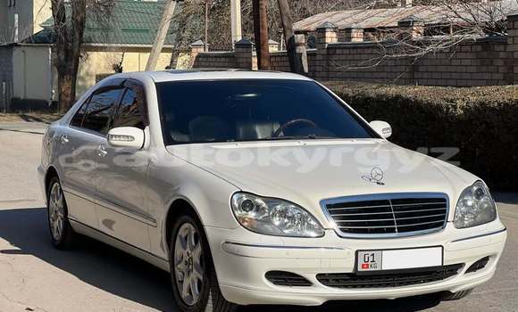 Buy Used Mercedes-Benz S–Class White Car in Bishkek in Bishkek
