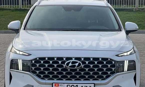 Buy Used Hyundai Santa Fe White Car in Bishkek in Bishkek