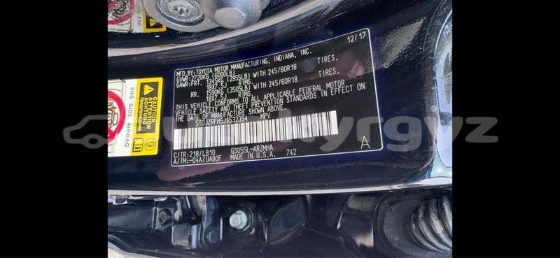 Big with watermark toyota highlander bishkek bishkek 5832