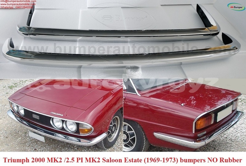 Big with watermark triumph 2000 mk2 2.5 pi mk2 saloon estate 1969 1973 bumper without rubber