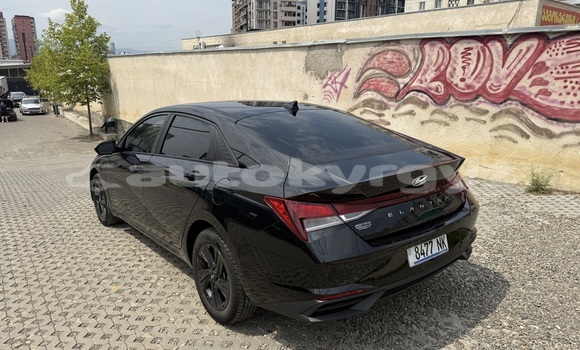 Buy Used Hyundai Avante Black Car in Yuryevka in Chui