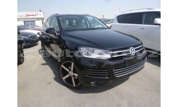 Buy Import Volkswagen Touareg Black Car in Import - Dubai in Batken