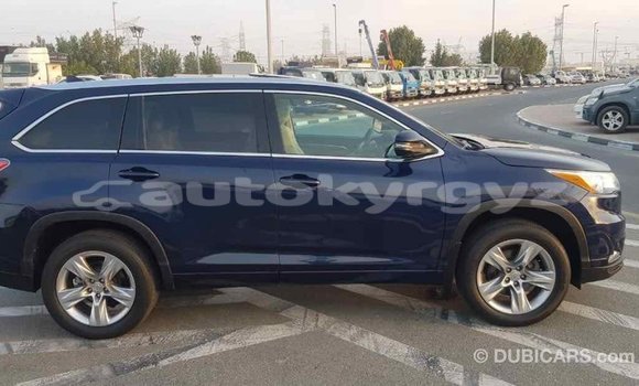 Buy Import Toyota Highlander Blue Car in Import - Dubai in Batken Buy Import Toyota Highlander Blue Car in Import - Dubai in Batken